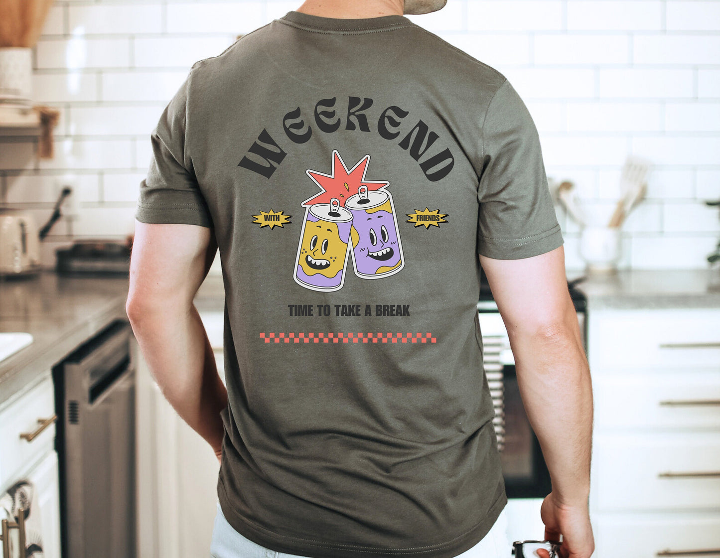Geschenk, Vintage, Retro, Lässiges Shirt für den Sommer