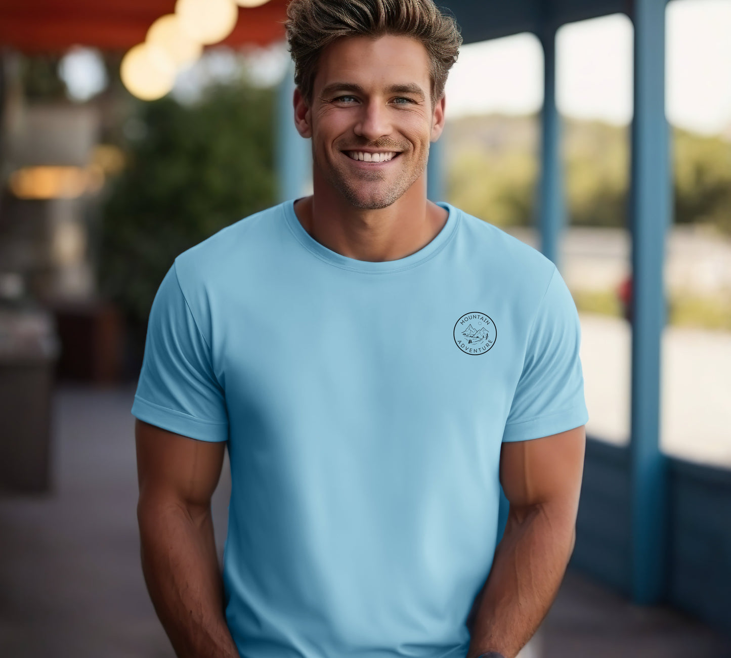 minimalistisch, Geschenk- und Geschenkideen, T-Shirt, Camping, Van-Life, Reisen, Sommer, Natur