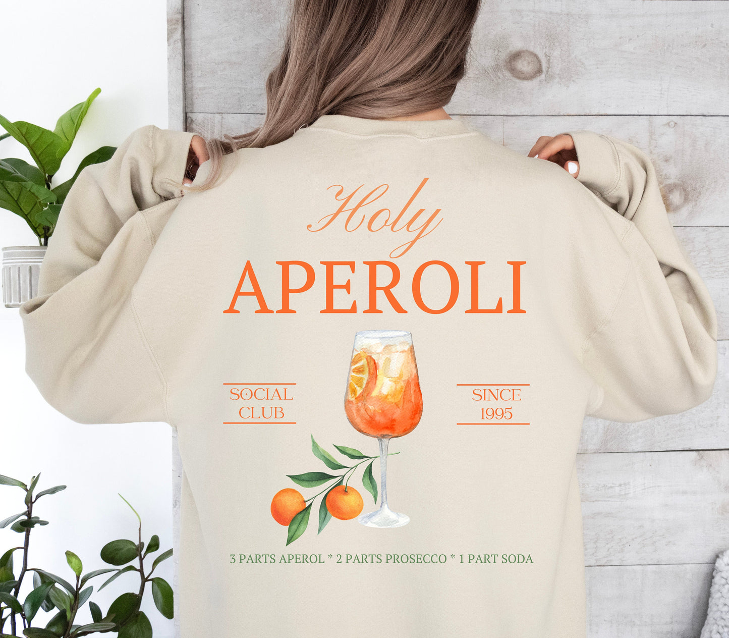 Sommer, Drinks, Aperol Spritz, Geschenk für Freund Freundin, Good Vibes, Sommer, personalisiertes T-Shirt Design