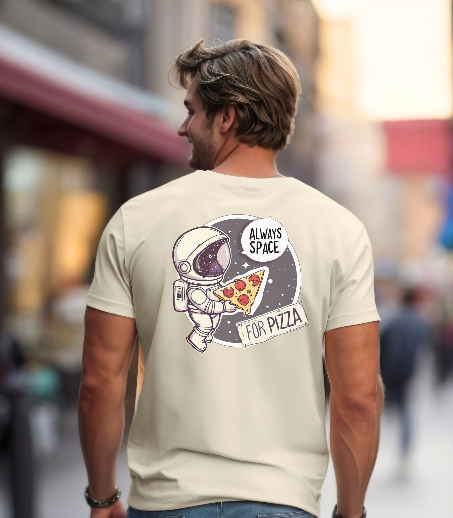 Pizza, Pizzalover, Pizzatower, Geschenk zum Geburtstag Freunde Familie, Gift, Tshirt Männer, Freund