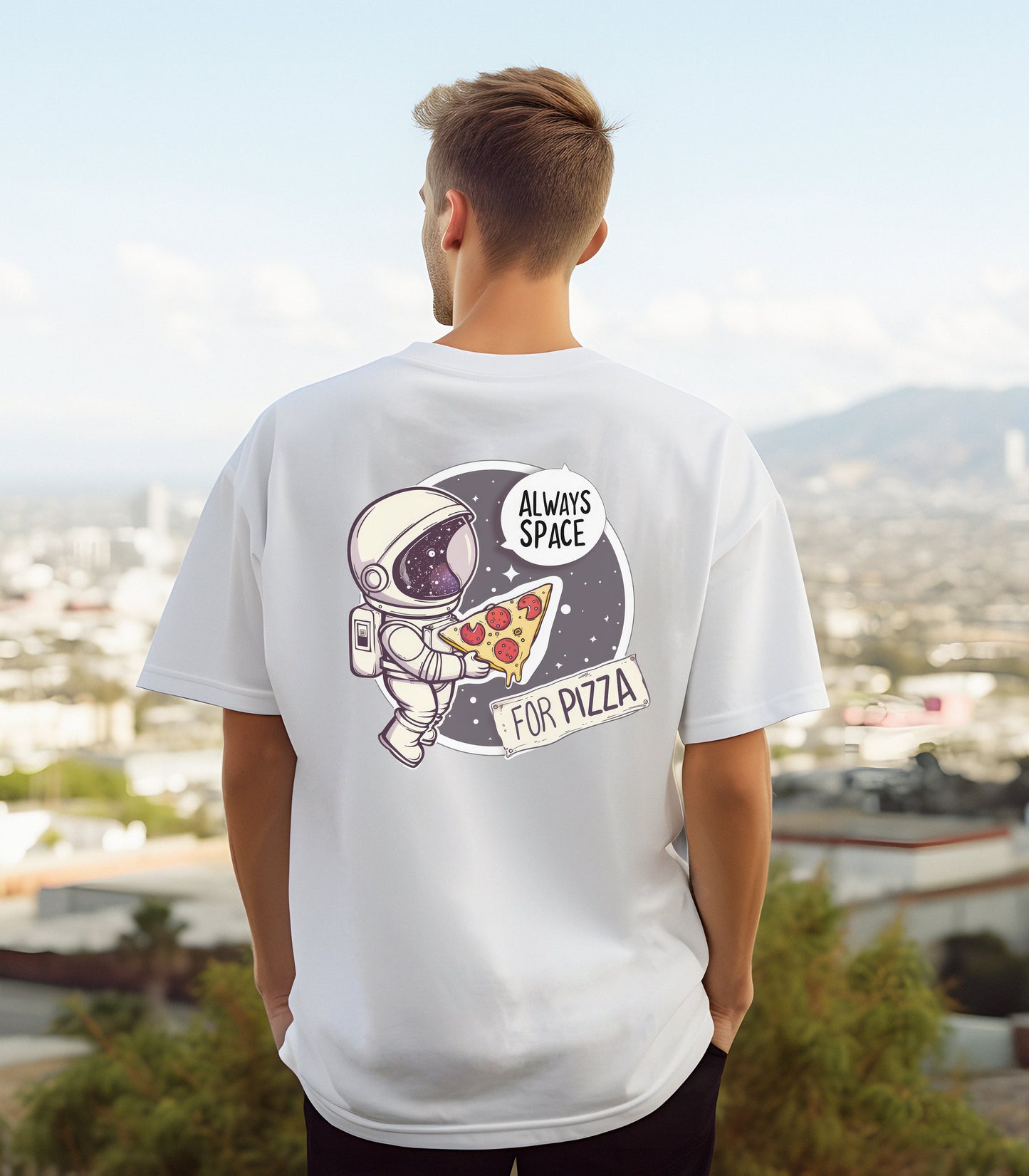 Pizza, Pizzalover, Pizzatower, Geschenk zum Geburtstag Freunde Familie, Gift, Tshirt Männer, Freund