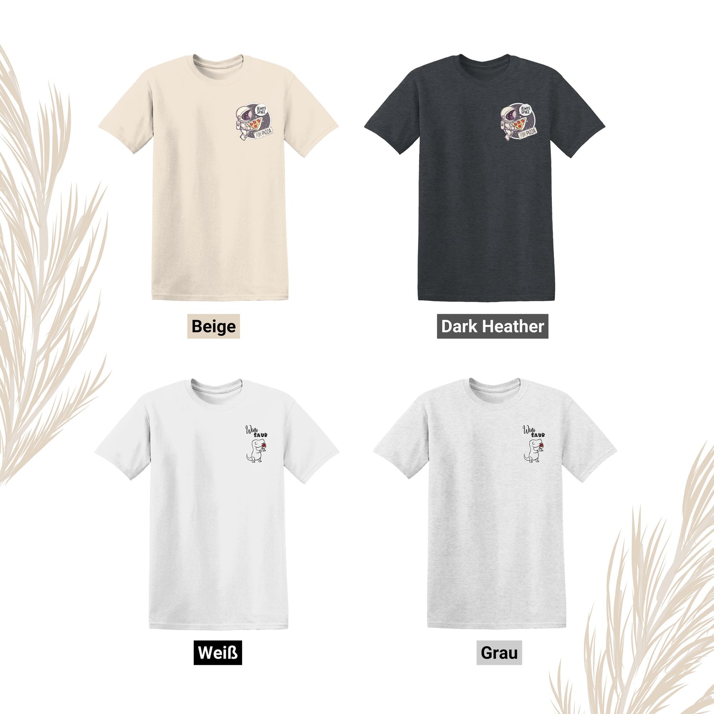 Vorne Pizza, Pizzalover, Pizzatower, Geschenk zum Geburtstag Freunde Familie, Gift, Tshirt Männer