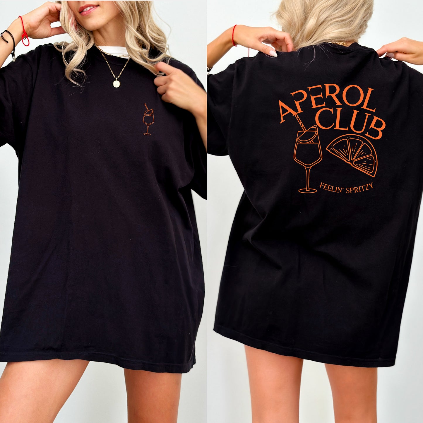 Sommer, Drinks Spritz, Geschenk für Freund Freundin, Good Vibes, Sommer, TShirt Design, Drinks, Holy Aperoli