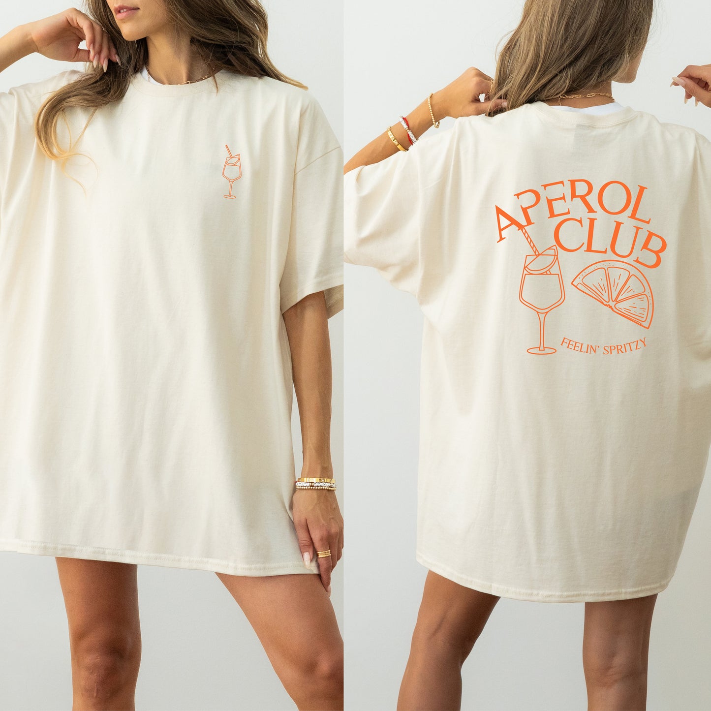 Sommer, Drinks Spritz, Geschenk für Freund Freundin, Good Vibes, Sommer, TShirt Design, Drinks, Holy Aperoli