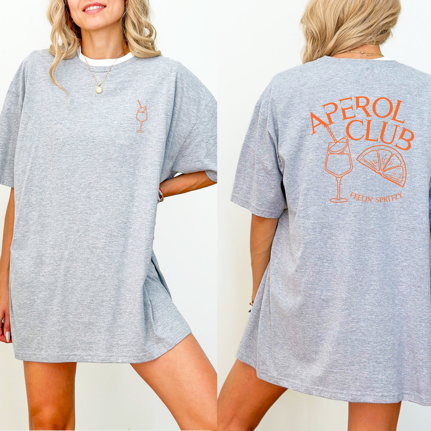 Sommer, Drinks Spritz, Geschenk für Freund Freundin, Good Vibes, Sommer, TShirt Design, Drinks, Holy Aperoli