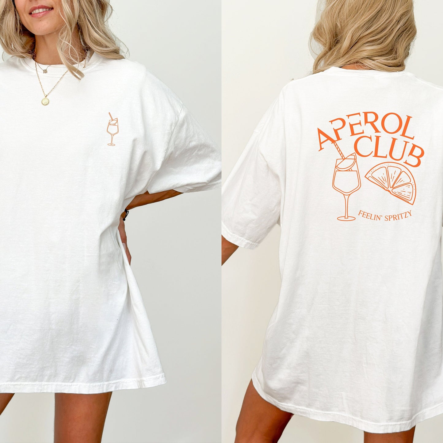 Sommer, Drinks Spritz, Geschenk für Freund Freundin, Good Vibes, Sommer, TShirt Design, Drinks, Holy Aperoli