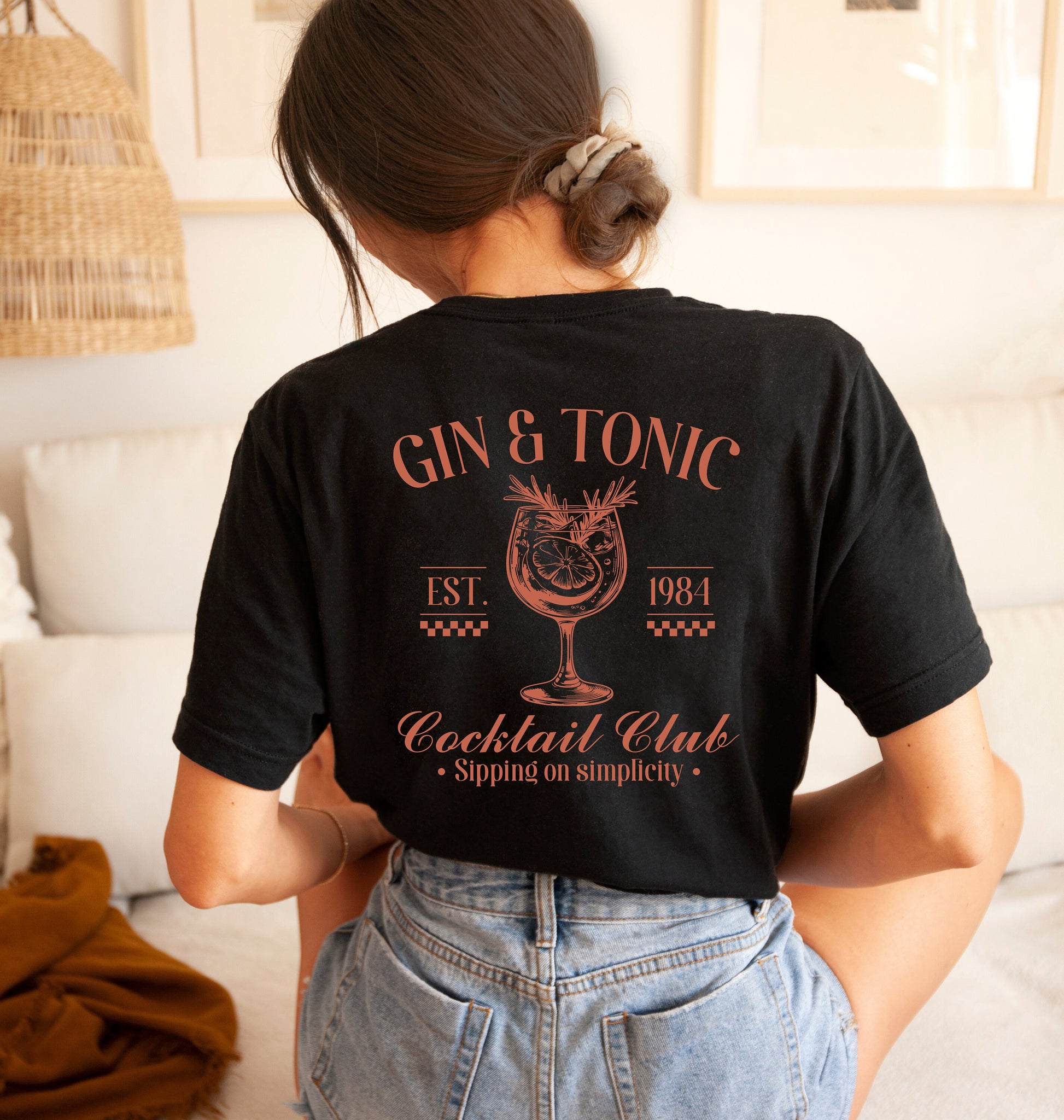 Geschenk, Geburtstagsgeschenk, Personalisiertes Geschenk, Deko, Kunstdruck, T-Shirt Design, Gin Tonic
