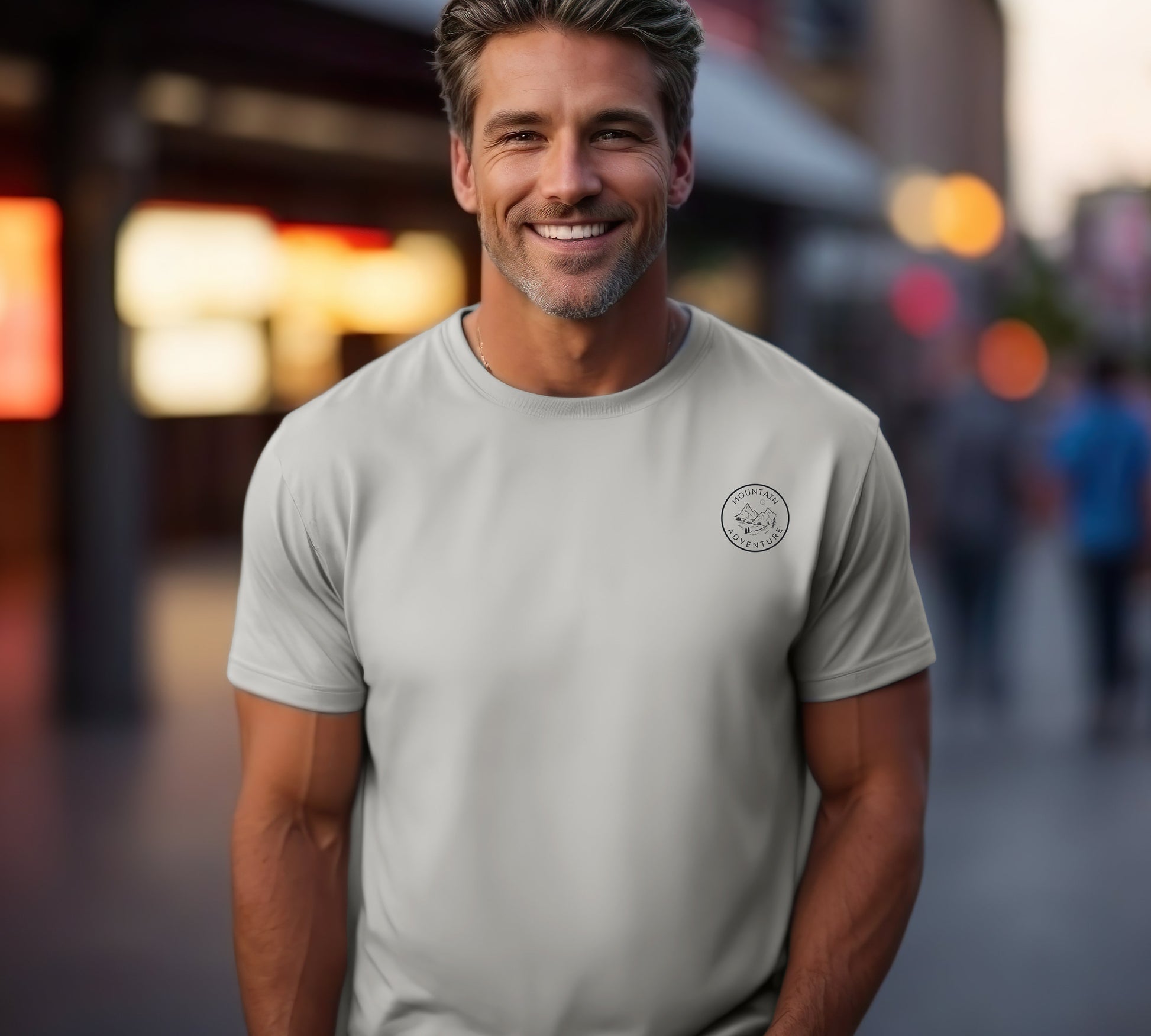 minimalistisch, Geschenk- und Geschenkideen, T-Shirt, Camping, Van-Life, Reisen, Sommer, Natur