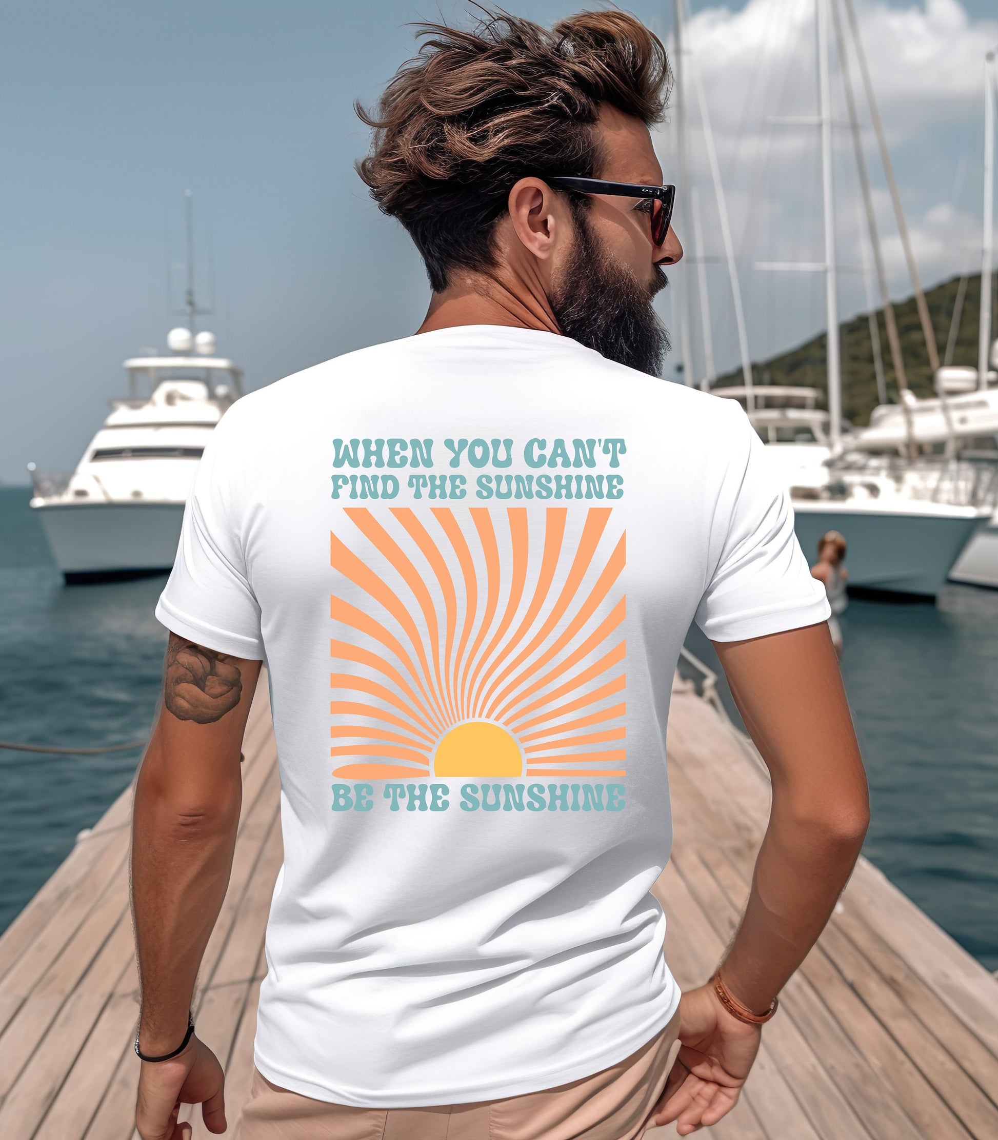 Sommer, Geschenk für Freund Freundin, good vibes, custom shirt, Geschenk zum Geburtstag