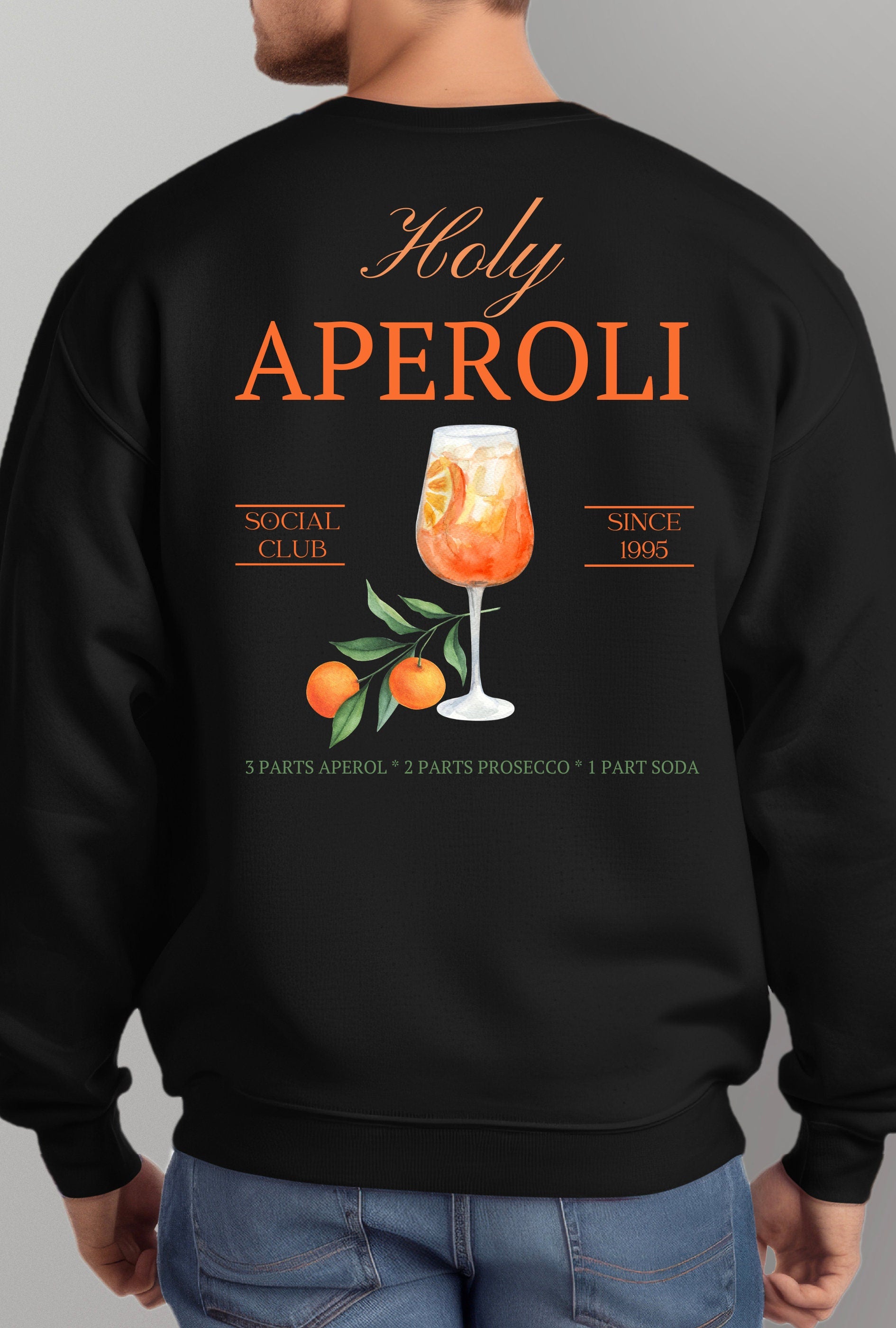 Sommer, Drinks, Aperol Spritz, Geschenk für Freund Freundin, Good Vibes, Sommer, personalisiertes T-Shirt Design