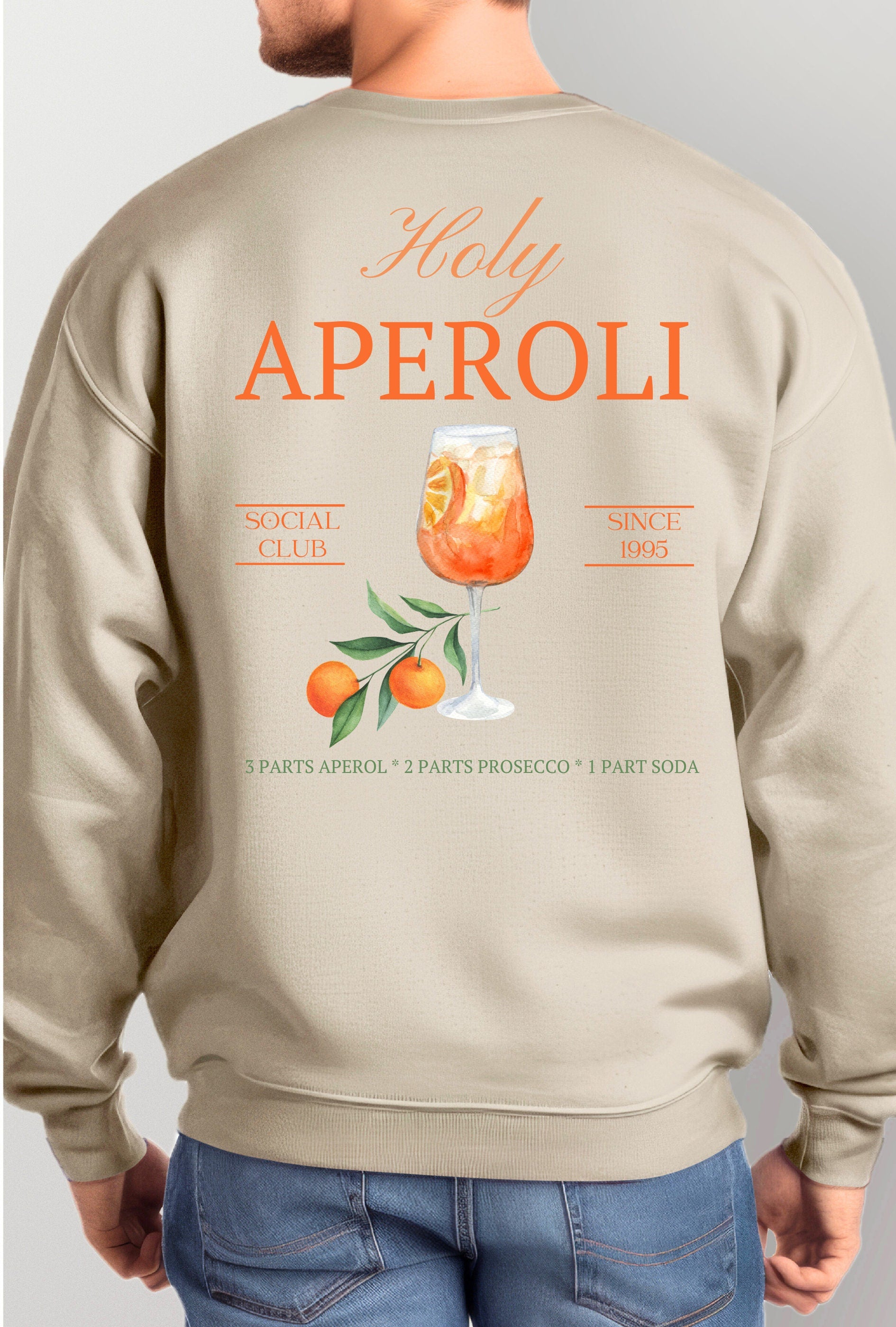 Sommer, Drinks, Aperol Spritz, Geschenk für Freund Freundin, Good Vibes, Sommer, personalisiertes T-Shirt Design