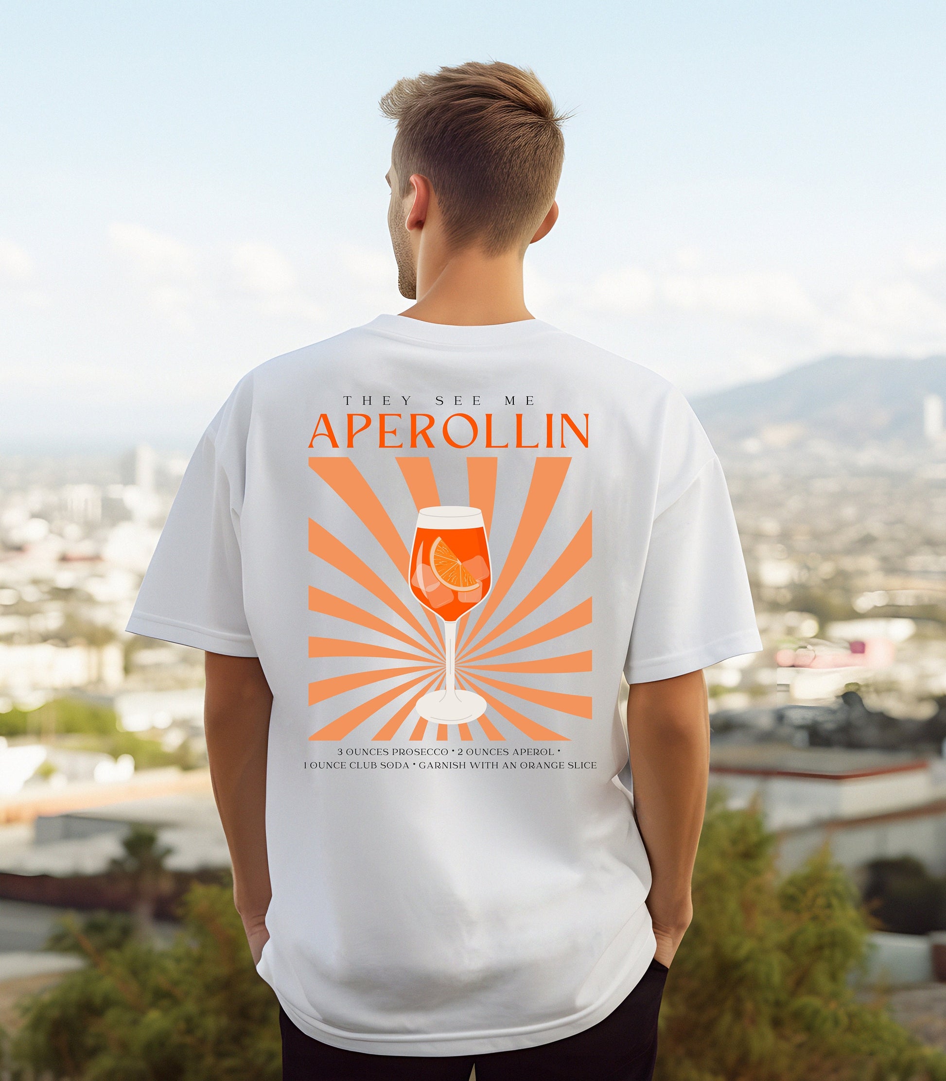 Sommer, Drinks, Aperol Spritz, Geschenk für Freund Freundin, Good Vibes, Sommer
