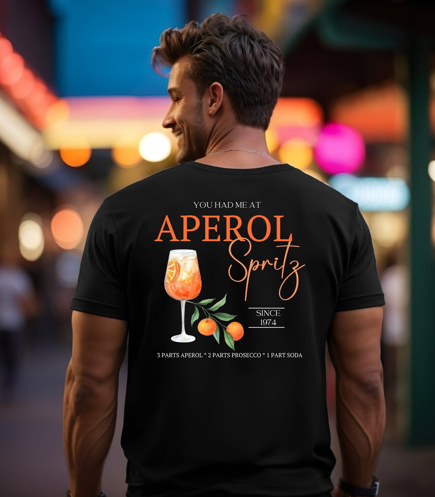 Sommer, Drinks, Geschenk für Freund Freundin, Good Vibes, Sommer, personalisiertes T-Shirt Design