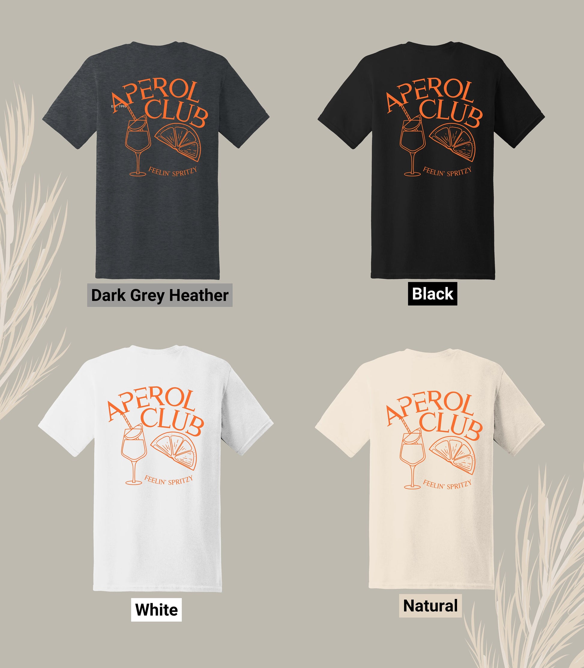 Sommer, Drinks, Aperol Spritz, Geschenk für Freund Freundin, Good Vibes, Sommer, personalisiertes T-Shirt Design