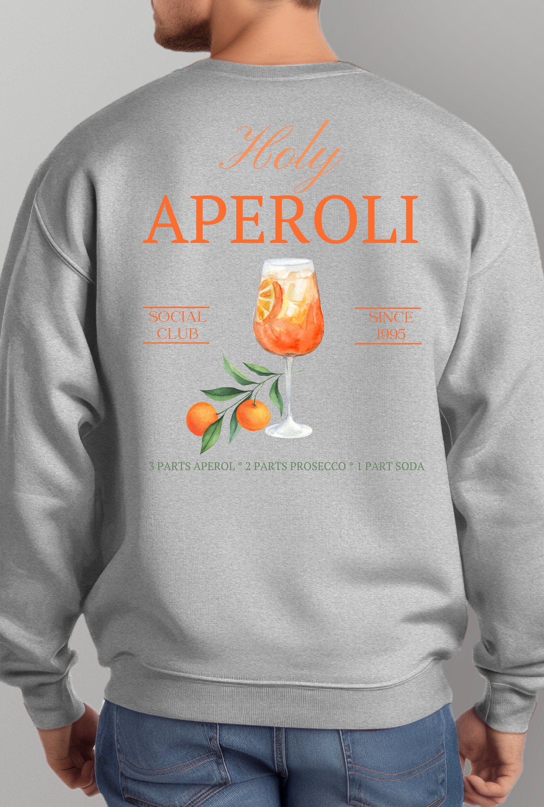 Sommer, Drinks, Aperol Spritz, Geschenk für Freund Freundin, Good Vibes, Sommer, personalisiertes T-Shirt Design