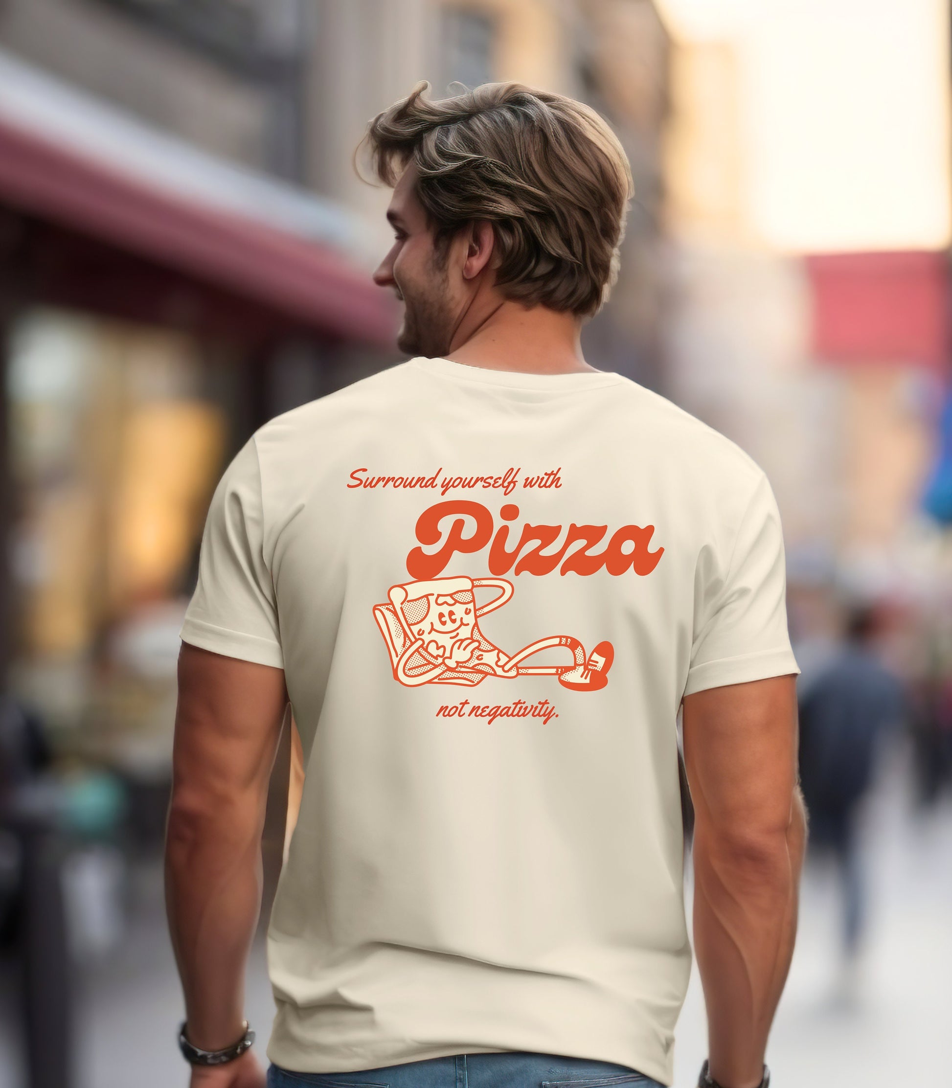 Pizzalover, Pizzatower, Geschenk zum Geburstag Freunde Familie, Liebe, Shirt, Geschenkideen