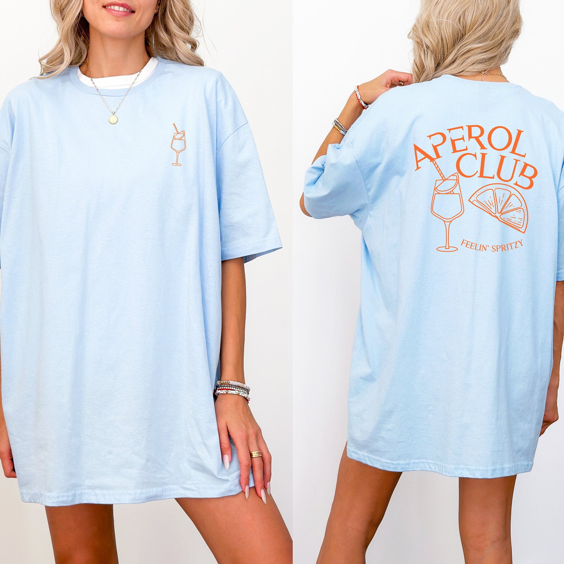 Sommer, Drinks Spritz, Geschenk für Freund Freundin, Good Vibes, Sommer, TShirt Design, Drinks, Holy Aperoli